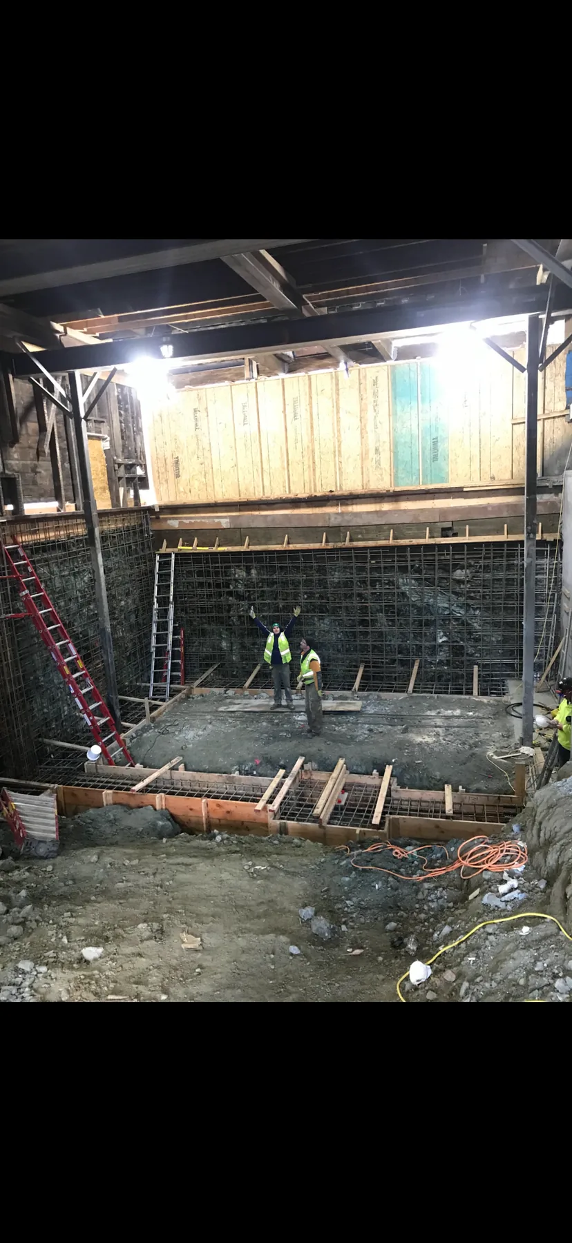 Active Jobsite Work by McDaid Construction